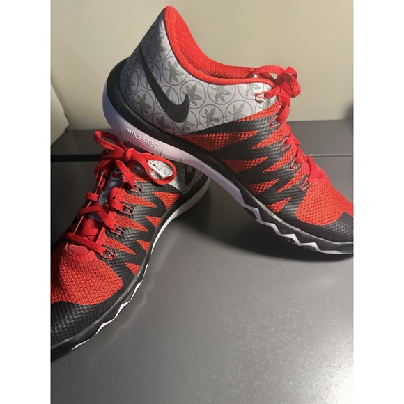 Nike Free Trainer 5.0 V6 Ohio State Buckeyes  Size 10.0‎ main image 7